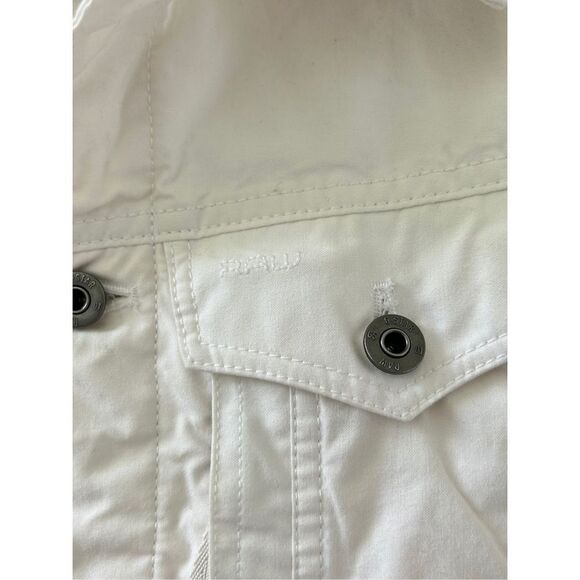 G-Star Raw Women’s White Button-Up Slim Fit Denim Jacket Size Medium - Picture 3 of 10